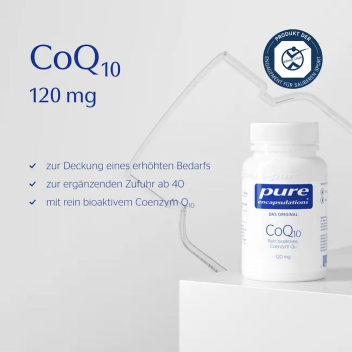 Pure Encapsulations CoQ10 120 mg Kapseln, 30 pcs. Capsules