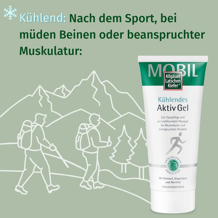 Allgäuer Latschenkiefer Kühlendes Aktiv Gel, 200 ml Gel