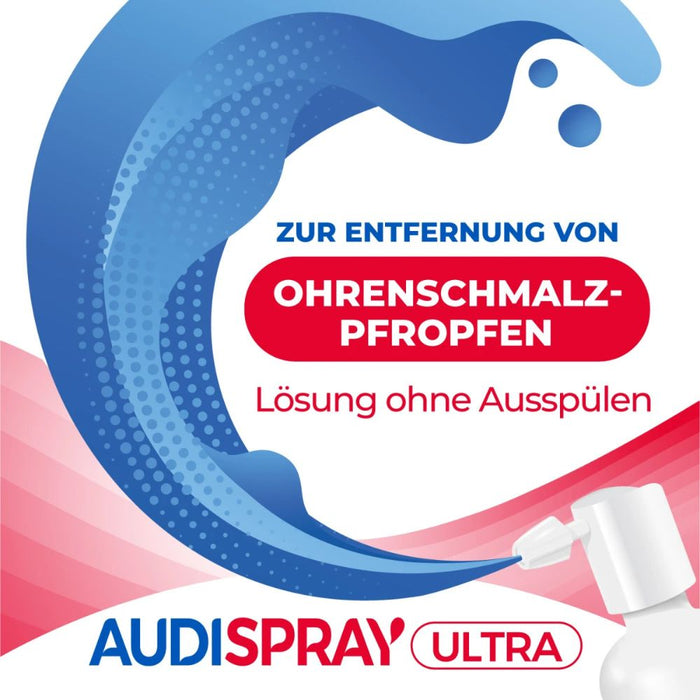 AUDISPRAY ULTRA, Ohrenpfropfen, 20 ml Solution