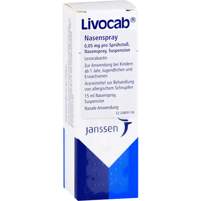 Livocab Nasenspray Reimport EurimPharm, 15 ml Lösung