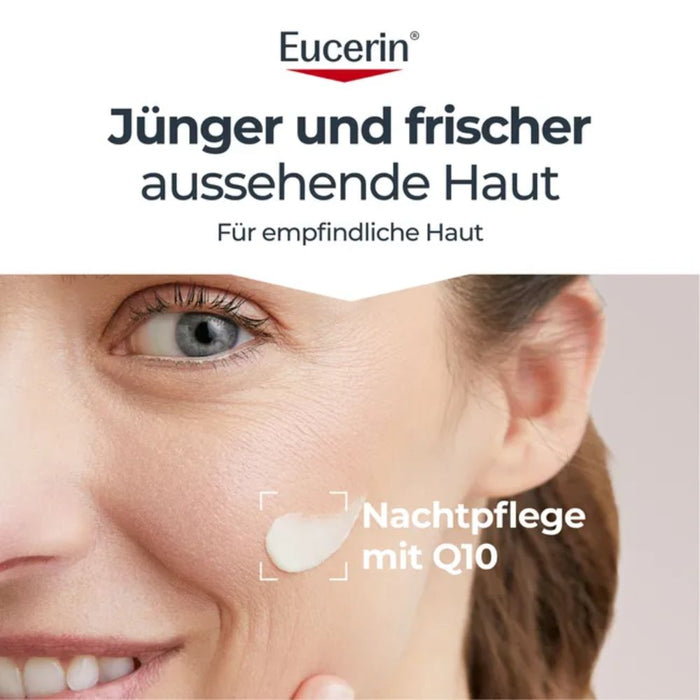 Eucerin Q10 Active Anti-Falten Nachtpflege Creme, 50 ml Crème