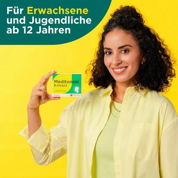 Meditonsin Extract Tabletten bei Erkältungskrankheiten, 20 pc Tablettes