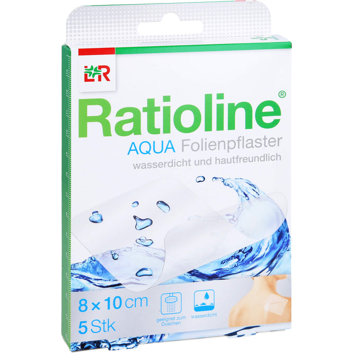 Ratioline aqua Duschpflaster 5x7cm, 5 pcs. Patch