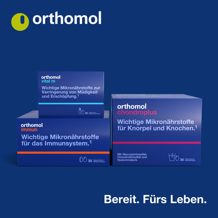 Orthomol Flavon m - wichtige Mikronährstoffe für den Zellschutz - speziell für den Mann - mit Selen, Zink und Omega-3-Fettsäuren, 30 St. Tagesportionen