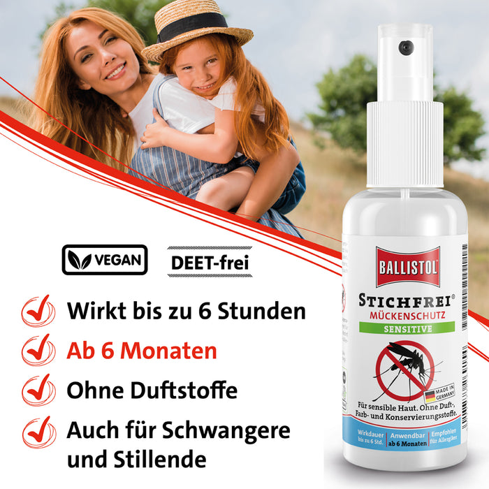 Ballistol Stichfrei Sensitiv, 100 ml Spray