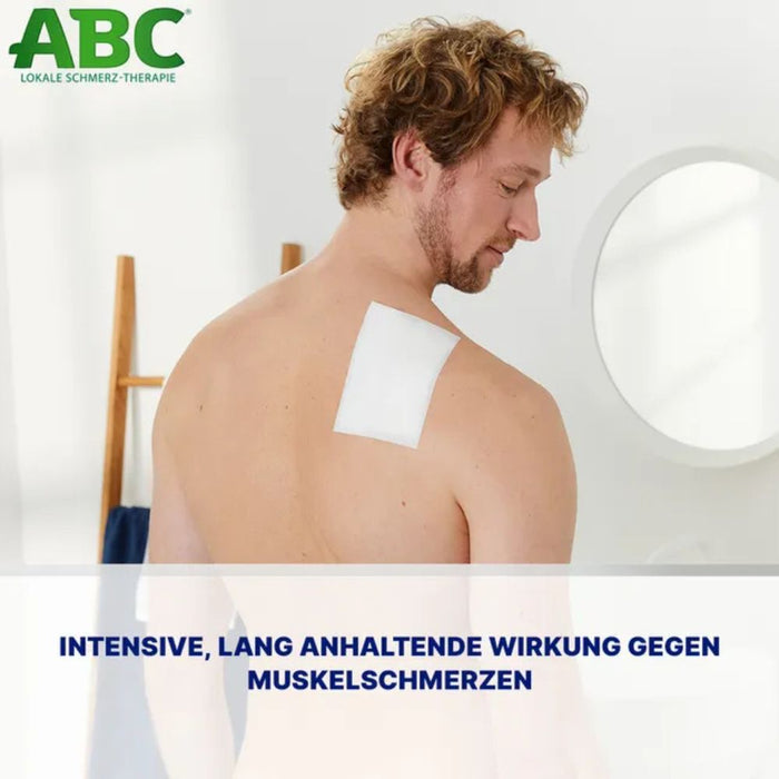 ABC Wärme-Pflaster sensitiv zur Linderung von Muskelschmerzen, 4 pc Pansement