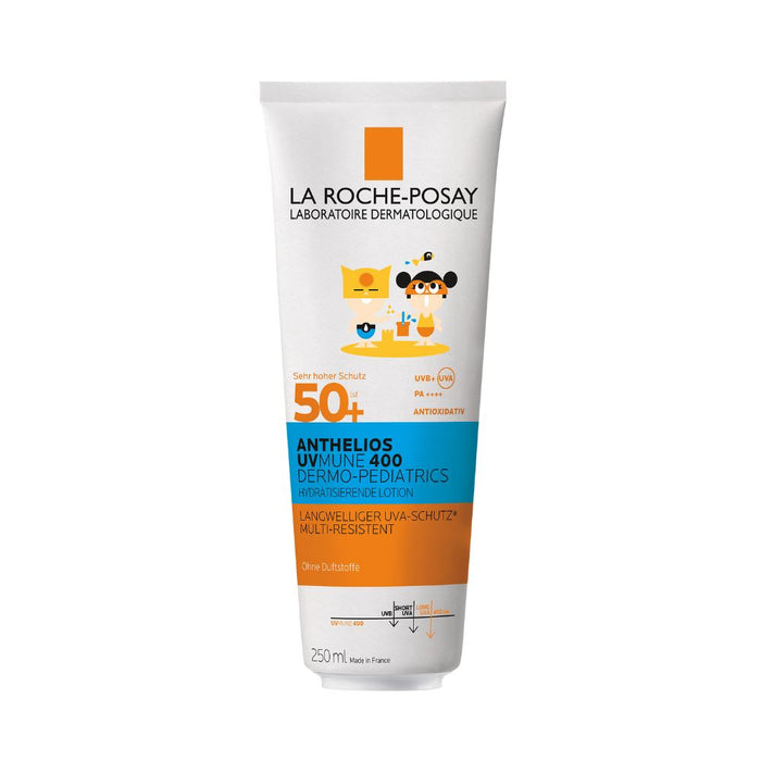La Roche-Posay Anthelios UV MUNE 400 Dermo-Pediatrics LSF 50+ hydratisierende Lotion für die empfindliche Haut von Kindern, 250 ml Creme