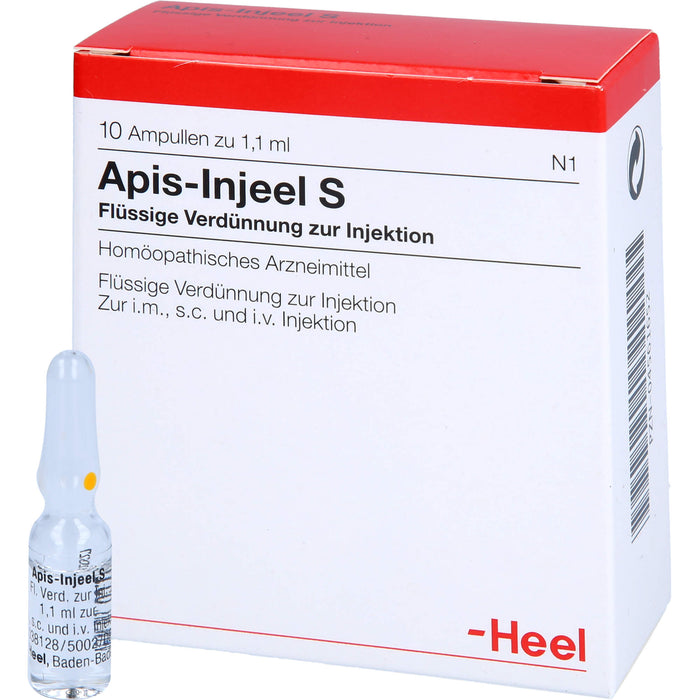 Heel Apis Injeel S flüssige Verdünnung, 10 pcs. Ampoules