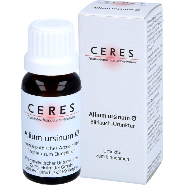 CERES Allium ursinum Urtinktur, 20 ml Solution