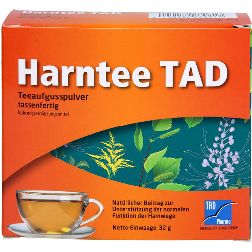 Harntee TAD Teeaufgusspulver, 16 St. Sticks