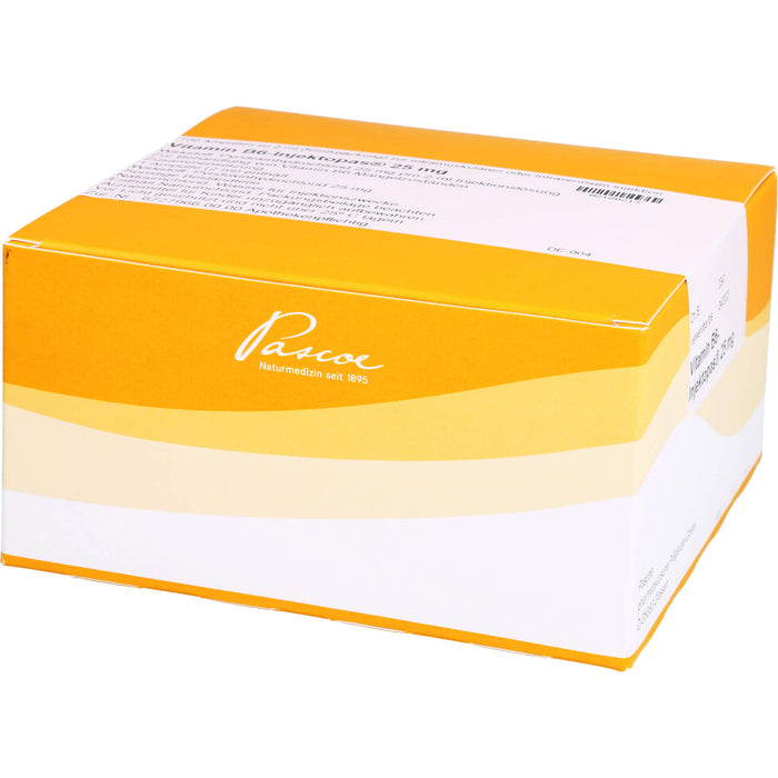 Vitamin B6-Injektopas 25 mg Injektionslösung für die Therapie eines Vitamin-B6-Mangels, 100 ml Solution