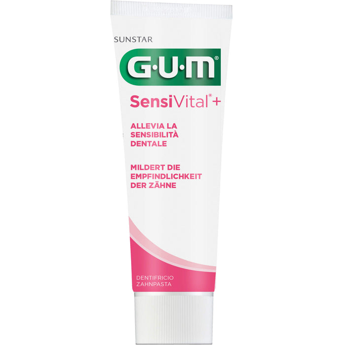 GUM SensiVital+ Zahnpasta, 75 ml Toothpaste