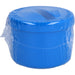 Prothesenbehälter Kunstst.m.Deckel u.Einsatz blau, 1 St 