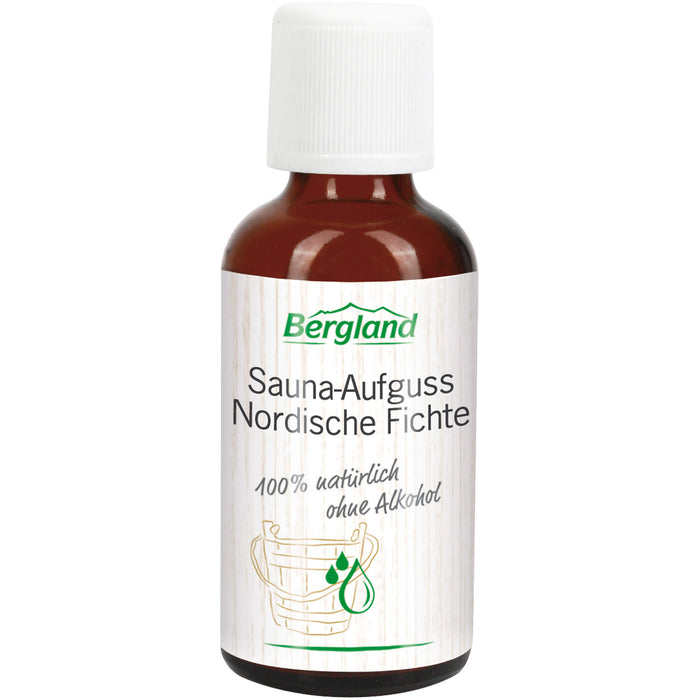 Bergland Sauna-Aufguss Nordische Fichte, 50 ml Konzentrat