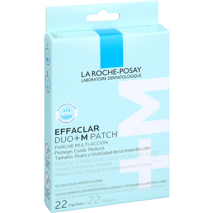 La Roche-Posay Effaclar DUO+M Patch dreifach-wirksames Anti-Pickel Pflaster, 20 pcs. Patch