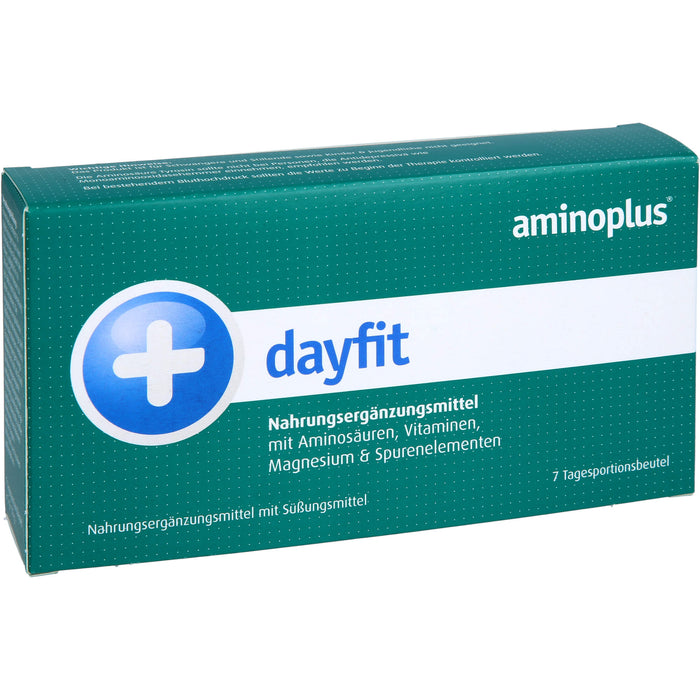 Aminoplus Dayfit Tagesportionsbeutel, 7 pcs. Sachets