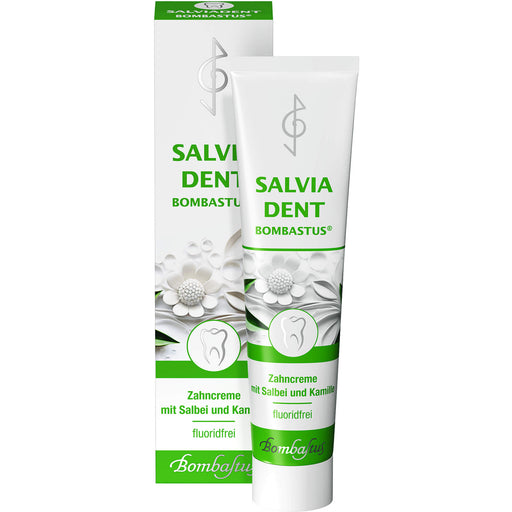 Bombastus Salviadent Zahncreme mit Salbei und Kamille, 75 ml Zahncreme