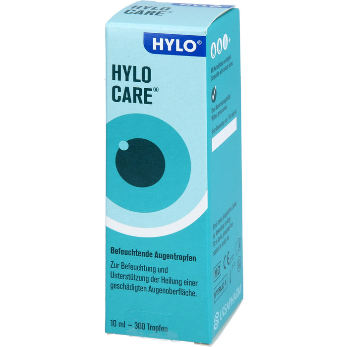 HYLO CARE Befeuchtende Augentropfen, 10 ml Solution