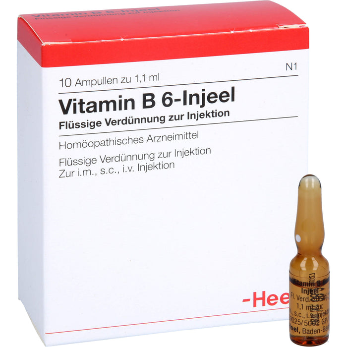 Vitamin B 6 Injeel Amp., 10 St. Ampullen