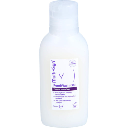 Multi-Gyn FemiWash Gel tägliche Intimhygiene für Frauen, 50 ml Gel