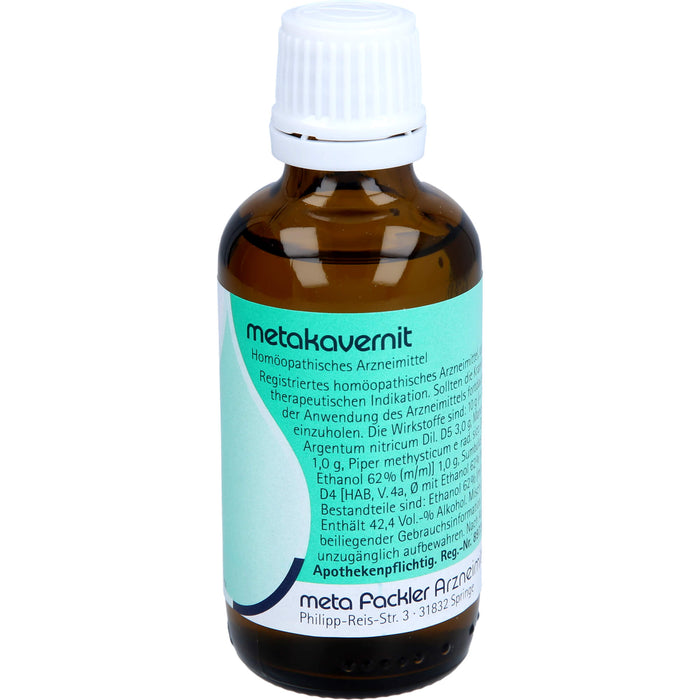 Metakavernit Tropfen, 50 ml Solution