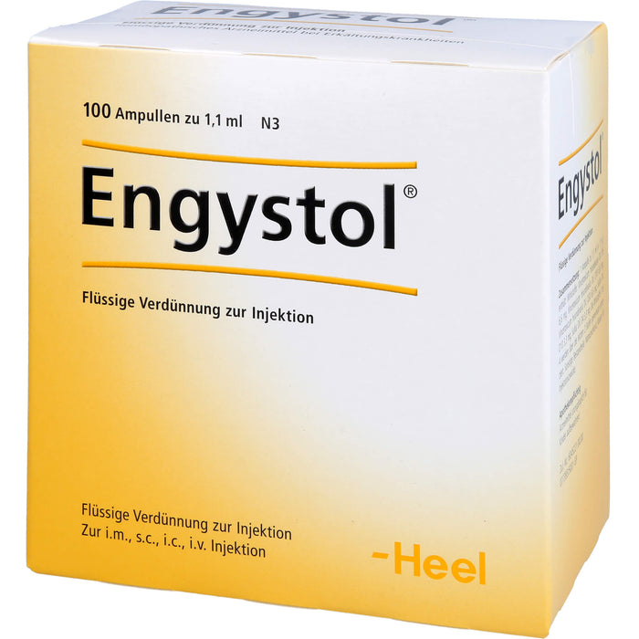 Engystol  Flüssige Verdünnung zur Injektion, 100 pc Ampoules