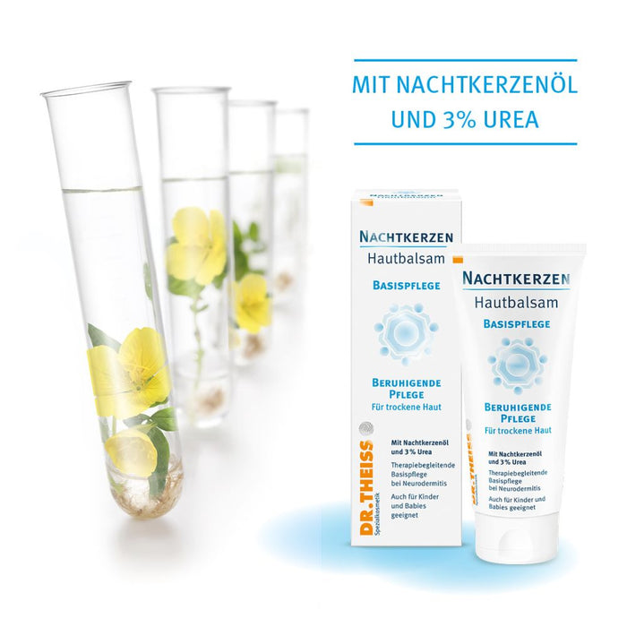 Dr. Theiss Nachtkerzen Hautbalsam beruhigende Pflege für trockene Haut, 100 ml Cream