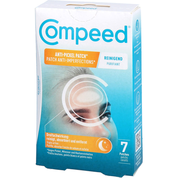 Compeed Anti-Pickel Patch reinigend, 7 pc Pansement