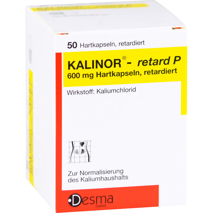 KALINOR retard P Hartkapseln, 50 pcs. Capsules