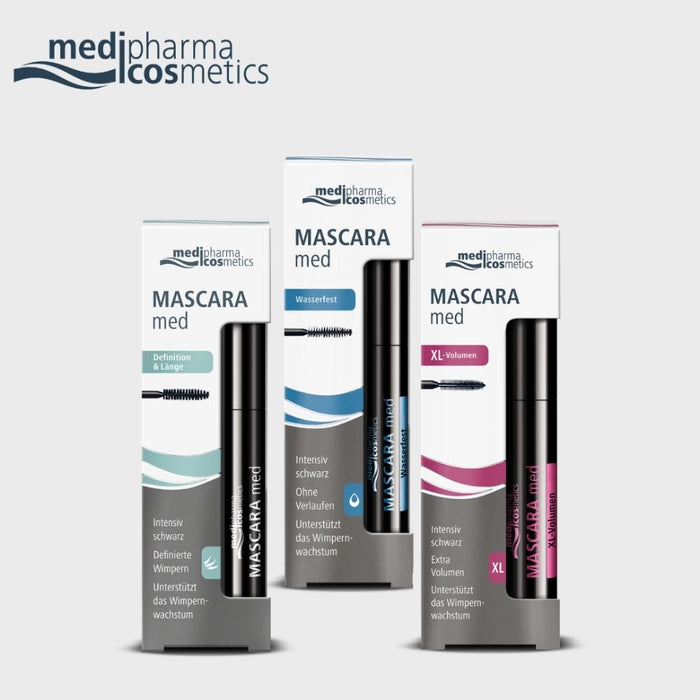 medipharma cosmetics Mascara med intensiv schwarz, 1 pc Plume