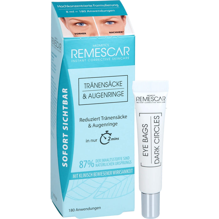 Remescar Creme reduziert Tränensäcke & Augenringe, 8 ml Cream
