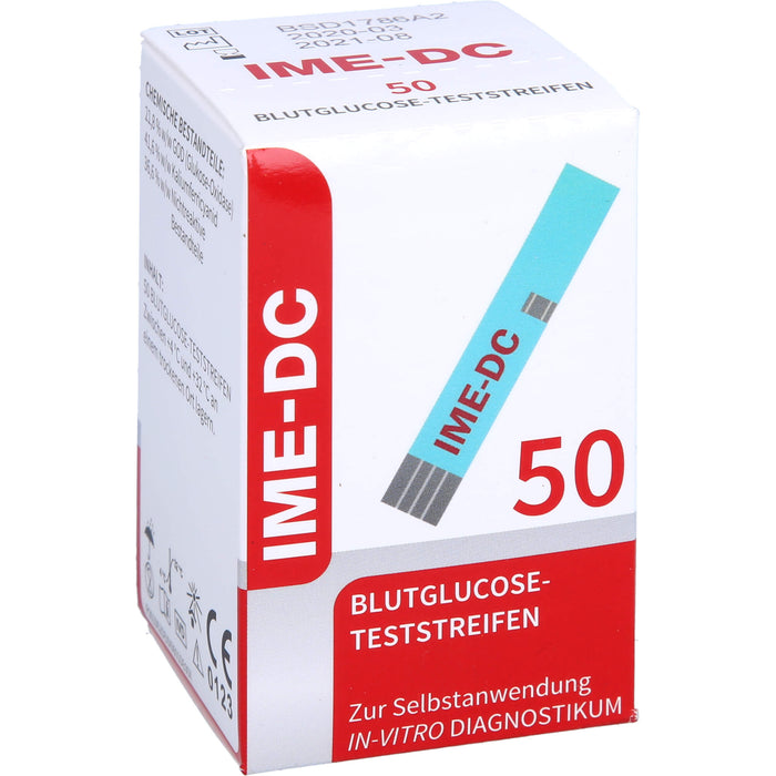 IME-DC Blutzuckerteststreifen, 50 St TTR