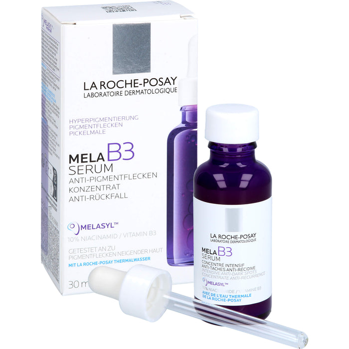 La Roche-Posay Mela B3 Serum mit patentiertem Wirkstoff Melasyl gegen Pigmentflecken und Niacinamid, 30 ml Lösung