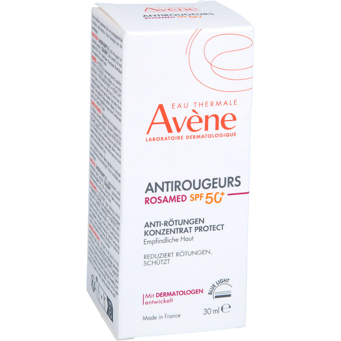 Avène Antirougeurs Rosamed LSF 50+ Anti-Rötungen Konzentrat Protect für empfindliche Haut, 30 ml Crème