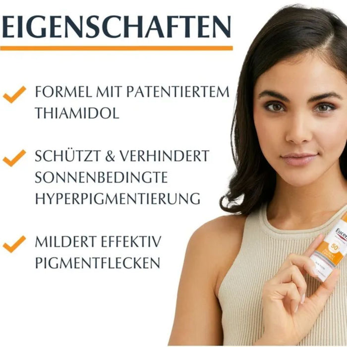 Eucerin Pigment Control LSF 50+ Sun Fluid, 50 ml Solution