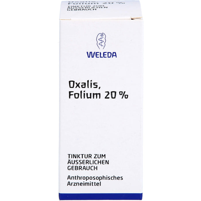 Oxalis Folium 20% äußerlich Weleda Tinktur, 50 ml TIN