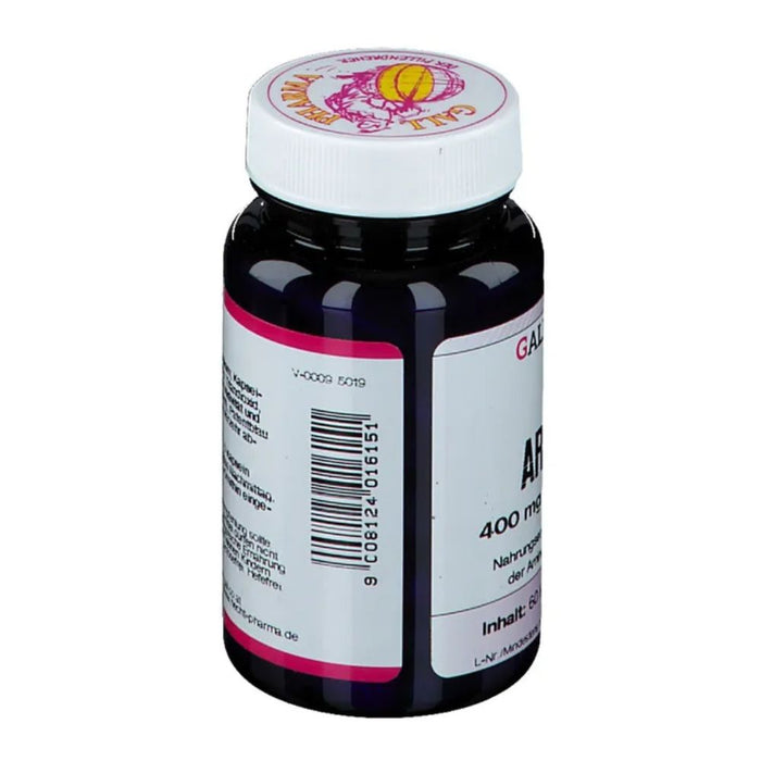 GALL PHARMA Arginin 400 mg GPH Kapseln, 60 pcs. Capsules