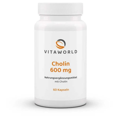 Vitaworld Cholin 600 mg Kapseln, 60 St. Kapseln