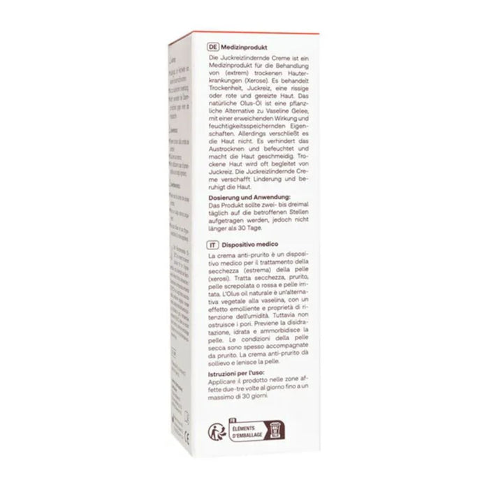 RedCare juckreizlindernde Creme bei sehr trockener, gereizter Haut, 50 ml Cream