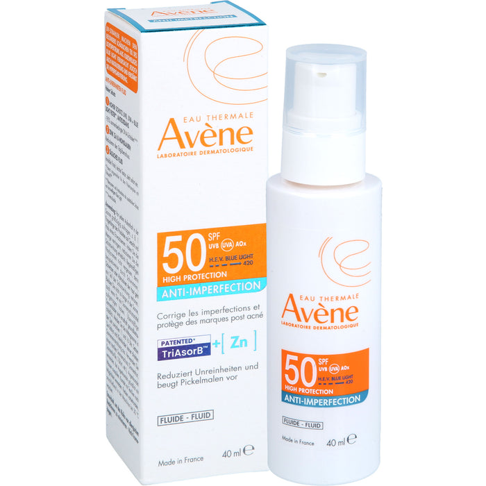 Avène Anti-Imperfection Fluid LSF 50, 40 ml Solution