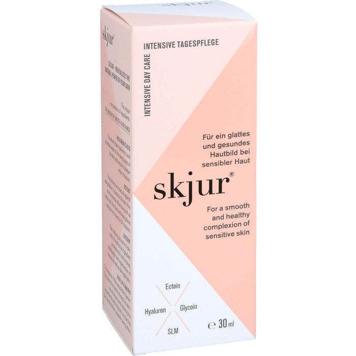 Skjur Intensive Tagespflege für ein glattes und gesundes Hautbild bei sensibler Haut, 30 ml Creme