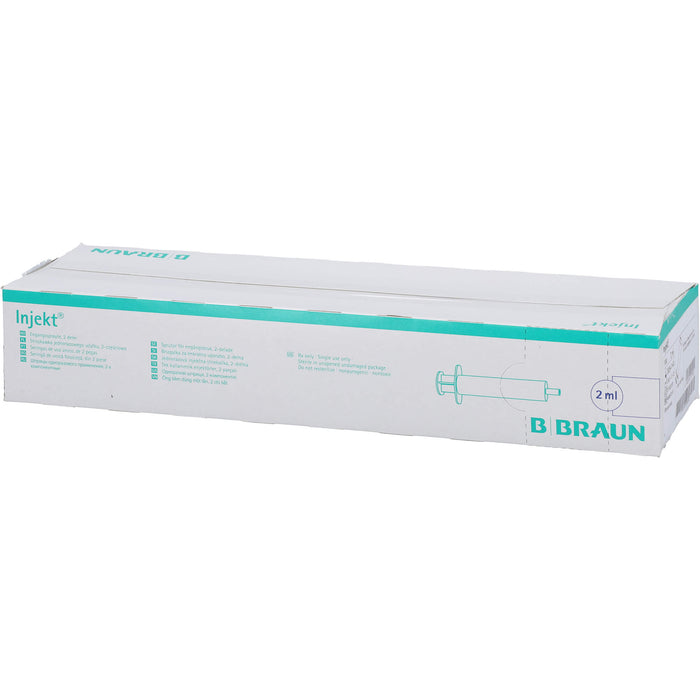 B. BRAUN Injekt Lock PVC-frei Spritzen, 100 pcs. Syringes