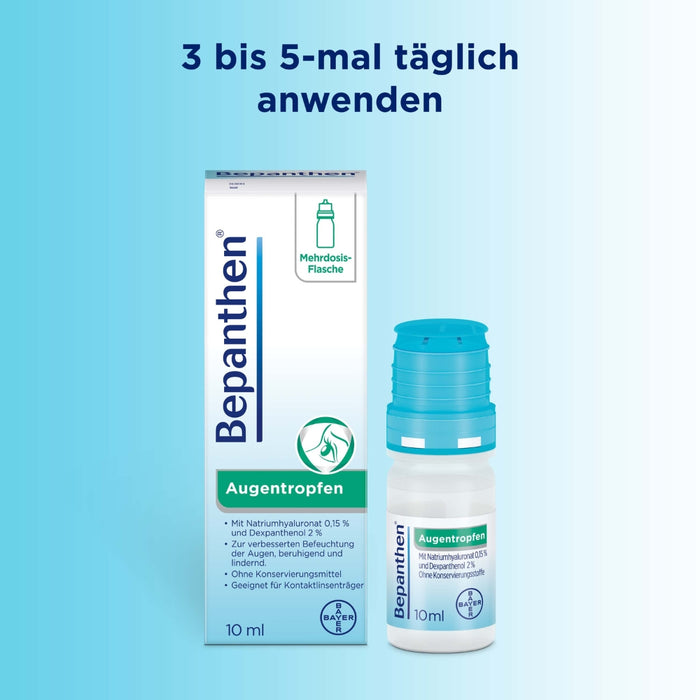Bepanthen Augentropfen, 10 ml Lösung