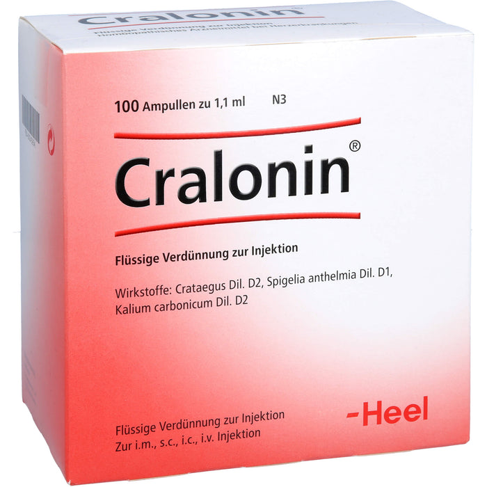 Heel Cralonin flüssige Verdünnung, 100 pcs. Ampoules