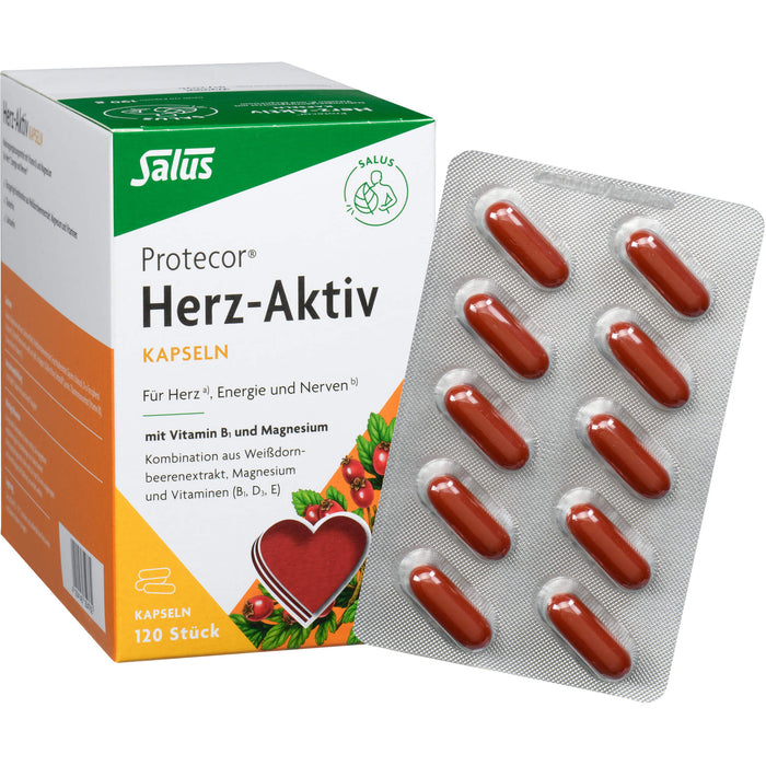 Salus Protecor Herz-Aktiv Kapseln, 120 pc Capsules