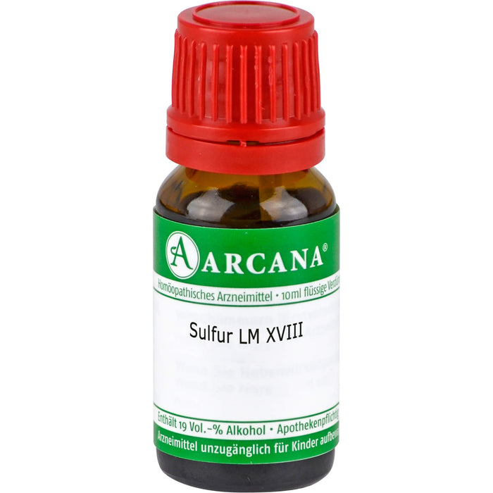 ARCANA Sulfur LM 18 Dilution, 10 ml Lösung