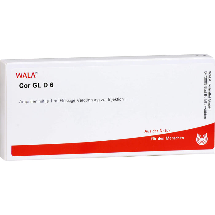 Cor Gl D6 Wala Ampullen, 10X1 ml AMP