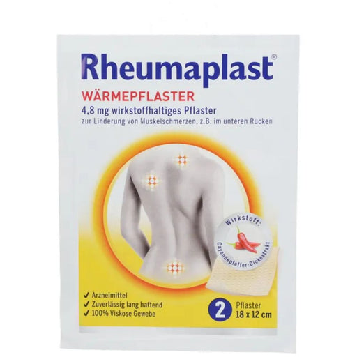 Rheumaplast 4,8mg Wirkstoffhaltiges Pflaster, 2 St. Pflaster