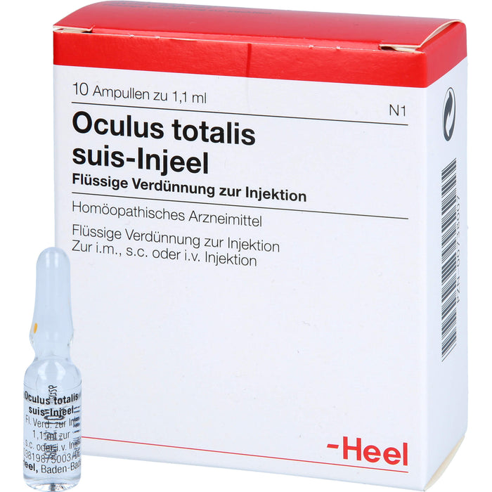 Heel Oculus totalis suis-Injeel flüssige Verdünnung, 10 pcs. Ampoules