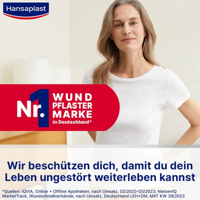 Hansaplast Wundverband Ultra Sensitive 8 x 10 cm XXL, 5 pc pansement